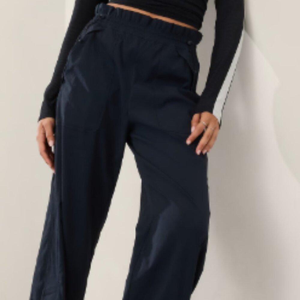 Athleta Trekkie High Rise Parachute Pant